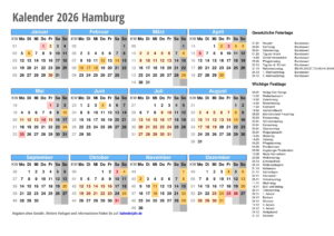 Kalender 2026 HAMBURG 1 kalender 2026 Hamburg quer